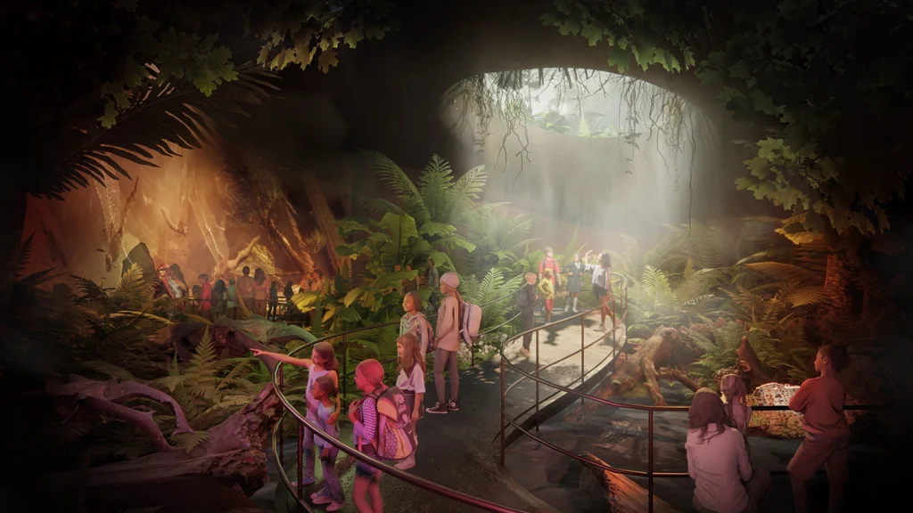 Dundee is earmarked for Eden Project investment, with a bold scheme by Feilden Clegg Bradley having been granted planning permission. Image Credit: Feilden Clegg Bradley Studios